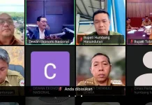 Bupati Humbahas Hadiri Rakor Kepala Daerah Kawasan Toba