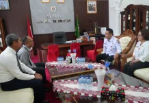 Bupati Humbahas Sambut Kunjungan Pimpinan Bank Sumut Doloksanggul