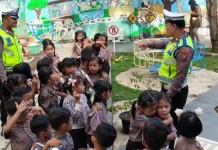 Satlantas Padangsidimpuan Tanamkan Disiplin Lalu Lintas sejak Dini