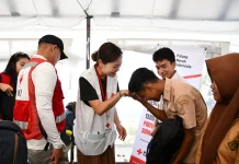 Bantuan Kemanusiaan HKRC untuk Penyintas Bencana Tapteng