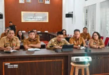 Bupati Humbahas Ikuti Raker dengan Komisi II DPR RI