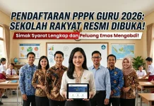 Syarat Lengkap PPPK Guru Sekolah Rakyat 2026