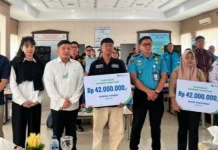 BPJS-K Sibolga Salurkan Santunan untuk Ahli Waris Nelayan
