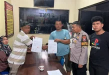Polres Tapteng Mediasi Dugaan Pengancaman di Pantai Pandaratan