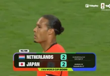 Dramatis, Belanda dan Jepang Imbang