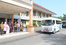 Pemko Sibolga Lepas Kafilah MTQ Sumut ke-40