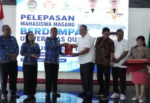 Wakil Bupati Lepas Mahasiswa Magang Berdampak Universitas Quality