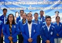Wakil Bupati Ikuti Pelantikan DPC GAMKI Humbahas