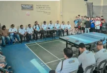 Wali Kota Padangsidimpuan Apresiasi Turnamen Tenis Meja HUT Bhayangkara