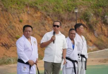 Ujian Kenaikan Sabuk Kyu Wadokai yang diikuti sekitar 300 karateka