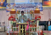 Pemkab Taput Hadiri Hari Pentakosta PGPI Taput