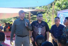Bupati Tapanuli Utara Serahkan Kunci 6 Unit Rumah Bantuan KDM