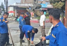Pemkab Taput Gotong Royong Massal
