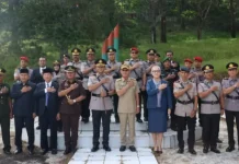 Peringati Hari Bhayangkara, Forkopimda Ziarah ke TMP Sipirok