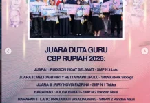 Duta Guru CBP Rupiah 2026 Resmi Terpilih