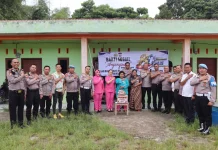 Sambut Hari Bhayangkara ke-80, Polres Toba Berbagi Kepedulian kepada Warga