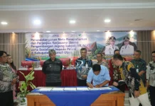 Pemkab Taput dan OJK Cetak Pebisnis Tani Milenial