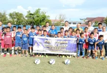 Wali Kota Sibolga Lepas SSB Sibolga Super Ikuti Festival Sepak Bola Nasional