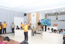Turnamen Mobile Legends Kapolres Tapteng menuju Kapolri Cup
