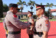 Iptu Elon Sitinjak Jadi Kasat Lantas Polres Toba