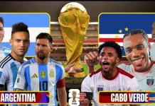 Masuk 32 Besar, Tanjung Verde Tantang Argentina