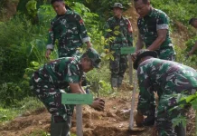 Korem 023/KS Gelar Penanaman Pohon Serentak