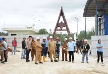 Pemkab Taput Tinjau Progres SPAM IKK Tarutung
