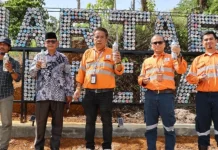 Kelola Sampah Plastik, PTAR Bangun Taman Ecobrick