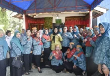 TP PKK Sumut Monitoring Desa Aek Gambir Tapteng