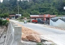 Pemkab Taput Perbaiki Fasilitas Umum di Aek Siansimun