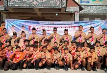 Bupati Taput Lepas 92 Peserta Jambore Daerah Pramuka Sumut 2026
