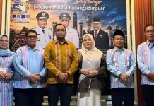 Pemkot Padangsidimpuan Hadiri Pembukaan PRSU ke-50 di Medan
