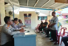 Polsek Sibabangun dan Batang Toru Mediasi Konflik Antarwarga Dua Kabupaten