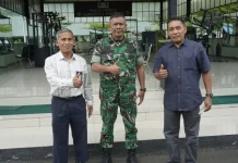 KPPN Sibolga dan Korem 023/KS Bahas Rencana Turnamen Tenis