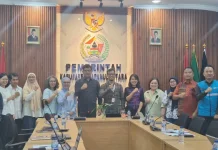Pemkab Taput dan Bappenas Susun Program Infrastruktur Tangguh Pascabencana