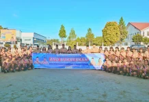 Bupati Humbahas Lepas Kontingen Kwarcab menuju Jambore Daerah XI Sumatera Utara