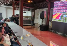 Spanyol vs Belgia, Warga Antusias Nobar di Rumah Marsiurupan Lamhot Sinaga