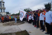 Jalan Santai Rayakan HUT ke-2 Tugu Raja Sibarani