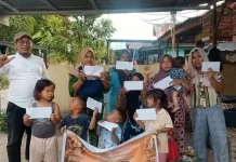 Milad ke-24, Lazismu Madina Blusukan Salurkan Santunan