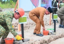Kasum TNI Hadiri Groundbreaking Huntap di Padangsidimpuan