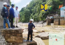 Perumda Mual Nauli Fokus Rampungkan Jembatan Pipa Sihaporas