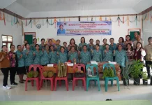 TP PKK Humbahas Monitoring Desa Percontohan di Desa Mungkur