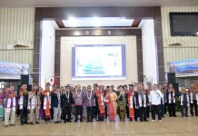 Bupati dan Wakil Bupati Tapteng Hadiri Pelantikan Pengurus PPTSB 2026-2030