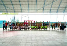Bupati Humbahas Buka Turnamen Futsal Antar SMP