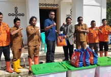 BPBD Sumut Salurkan Bantuan ke Posko Pengungsian Tukka