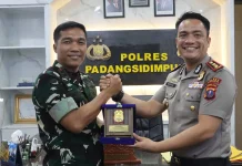 Kapolres dan Dandim Silaturahmi, Perkuat Sinergitas