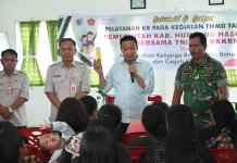 Bupati Tinjau Pelaksanaan Pelayanan KB pada Kegiatan TMMD ke-129 Tahun 2026