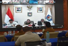 Wawakot Sibolga Ikuti Rakor Percepatan Pembangunan Huntap