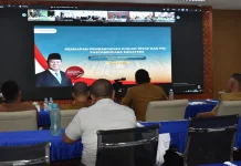 Wakil Wali Kota Sibolga Ikuti Rakor Percepatan Pembangunan Huntap Pascabencana