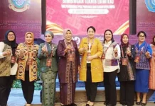 Ketua TP PKK Tapteng Ikuti Bimtek Penguatan Kapasitas Kader se-Sumut